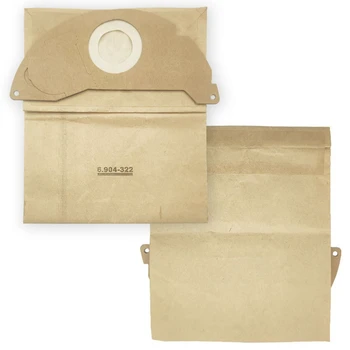 20Pcs Vaccuum Filter Dust Bag Colletion Trash Bag 6.904-322.0 Вакуумни торби за Karcher A2004 WD2 Части за прахосмукачки