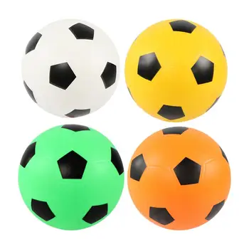 вътрешен Silent топка PVC без покритие висока плътност мека футболна топка без шум подскачащи топка тихо обучение топка за дома практика нов