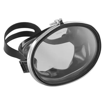 Прозрачна стъклена леща, HD закалено стъкло DiveMask за гмуркане огледало, осигуряване на безопасно и ясно подводно проучване