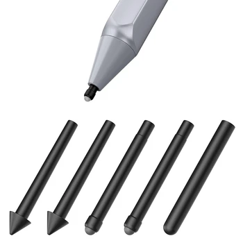 5 опаковки Съвети за писалка за повърхностна писалка (тип 2XHB / 2X2H / H) Комплект за замяна на върха на писалката Каучук за Surface Pro 2017 Pen (Модел 1776) / Pro 4