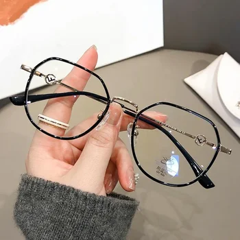 2023 Нови очила за късогледство Готови продукти Очила за блокиране на синята светлина Компютърни очила Ретро мода Рамка за очила -1.0 До -6.0