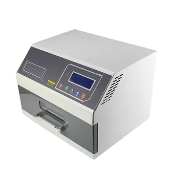 Наличност в ЕС YX2520HL Фабрика Desktop Reflow фурна 250x200mm инфрачервено лъчение отопление и циркулация на горещ въздух без олово