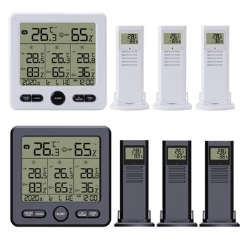 Цифров температурен термометър Безжичен влагомер