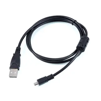  USB 8PIN зарядно устройство за батерии + кабелен кабел за данни SYNC за Olympus VR-360 VR-350