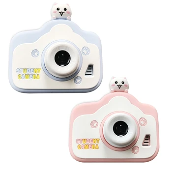 Детска детска камера мини цифров фотоапарат 1080P видеокамера с 32GB SD карта за деца бебешки подаръци