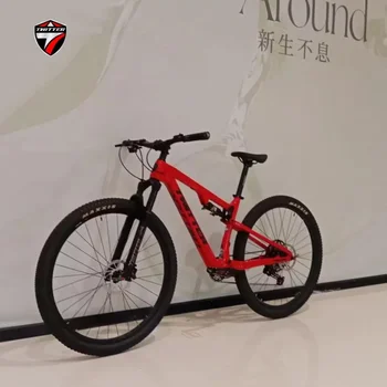 2014 г Овърлорд GX EAGLE-12S хидравлични дискови спирачки пълно окачване T900Carbon влакна планински велосипед 27.5/29In велосипед Вътрешна следа