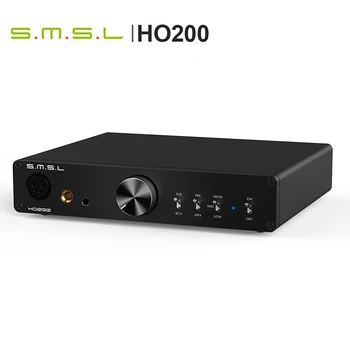 SMSL HO200 HiRes слушалки балансиран усилвател 16ohm 6W / 32ohm 3W RCA изход Hi-End Pre-Amp + 6.35mm изход XLR вход слушалка AMP