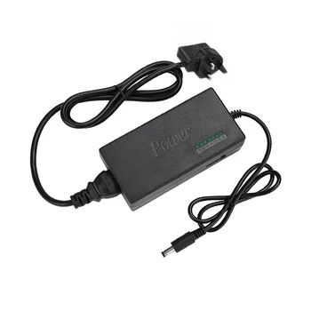  DIY Електрическо зарядно устройство 7-скоростен DC захранващ адаптер 12-24V Регулируема скорост на напрежението Променливо напрежение UK Plug