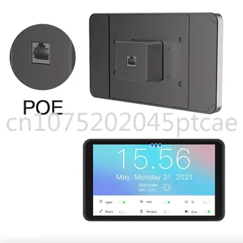 Стенен Poe таблет 5.5 инчов Poe Power Android таблет 1920 1080 резолюция таблет Android
