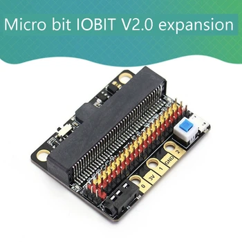  разширителна платка IOBIT V2.0 Micro: Bit хоризонтална адаптерна платка IOBIT V2.0 разширителна платка за Microbit