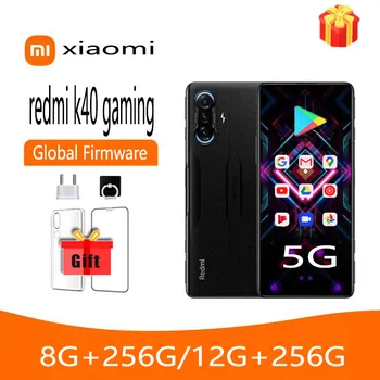 5G Celular xiaomi redmi k40 игри / poco f3 GT 12G 256G глобален ром страничен пръстов отпечатък 6.67inches смартфон мобилен телефон Dimensity1200