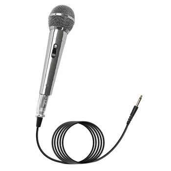 Професионален кондензаторен микрофон Ръчен микрофон KTV пеене сцена изпълнение кабелен микрофон
