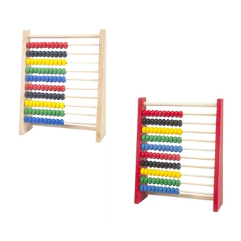 Дървена Abacus координация ръка-око за 3-6 годишни умения за логическо мислене