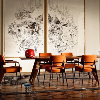 офис Скандинавски столове за хранене Модерни луксозни масажни столове за хранене от средата на века Vanity Throne Hotel Silla Lounge Suite Мебели