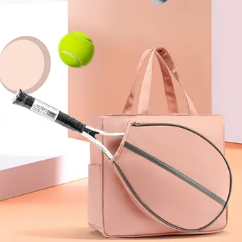 Мъжка чанта за бадминтон за ракета Аксесоари за плажен тенис Голям Raquet фитнес покритие пътуване чанта фитнес консумативи женски спортове