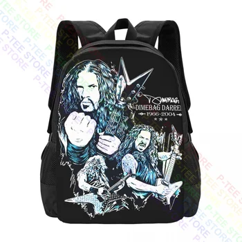 The Memories Gifts Fan Music Dimebag Darrell Guitarist 1966-2004Backpack Large Capacity Training Sports Style