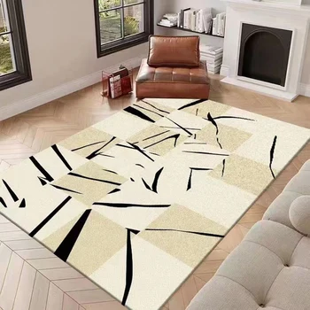 Модерен скандинавски хол висок клас килим Wabi-саби Начало адаптивни етаж мат диван спалня голяма площ декоративни килими