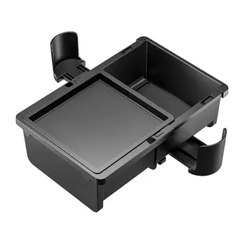  Кутия за съхранение на подлакътници за кола Телескопичен държач за чаши за телефони Тъканна закуска