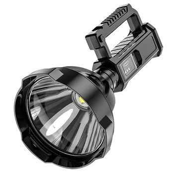  лампа на открито LED преносим фенерче за държач лампа с висока мощност водоустойчив USB акумулаторна силна светлина прожектор
