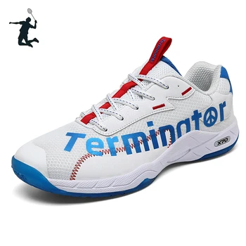 Унисекс професионални бадминтон спортни обувки дишаща мрежа мъже волейбол маратонки тенис леки жени обувки за тенис на маса