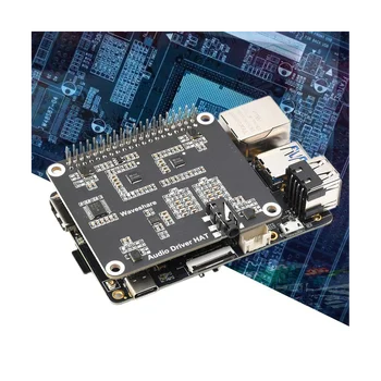 For Sunrise X3 Pi Dedicated Stereo Codec Audio Driver Board Поддръжка на възпроизвеждане и запис със слушалки и 4 Mic порт