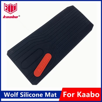 Оригинална силиконова подложка за Kaabo Wolf Warrior Kickscooter Черен стикер за крака за Kaabo Wolf Warrior Електрически скутер Мат част