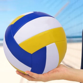 Волейбол Професионално състезание по волейбол Размер 5 За плаж Открит Вътрешен Мека светлина Херметически затворени тренировъчни топки Открит плаж