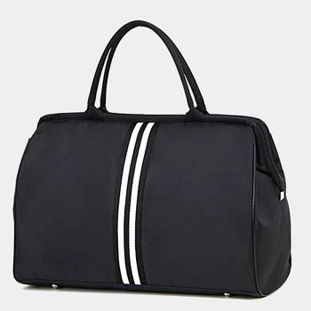 Раирана чанта за пътуване Фитнес фитнес чанта Багаж Пътуване Duffle Sac De Sport чанта за жени Мъже Спортна чанта за рамо на открито
