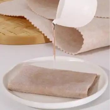 Магическа кърпа за почистване Супер абсорбиращо безплатно рязане Луфа бамбукови влакна за миене на чинии Кухненски незалепващо масло мръсотия сгъстяване