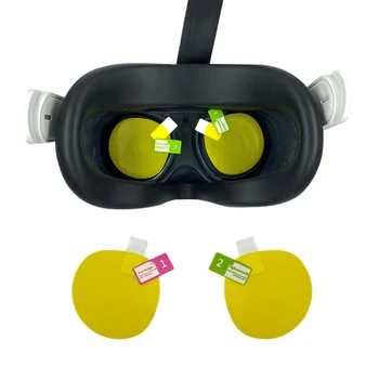 Фолио за протектор на обектива за очила Meta Quest 3 VR, устойчиво на надраскване и пълно покритие за ъгли и ръбове