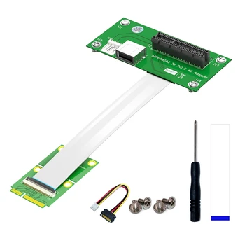 Mini PCIE към PCIExpress адаптер с USB2.0 съвет удължителен кабел 4Pin мощност магнитна подложка вертикална инсталация