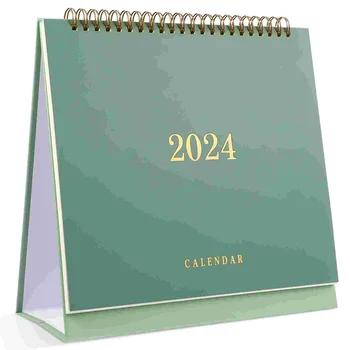 2024-2025 Месечен календар от юли 2024 декември 2025 г. Постоянен флип настолен календар