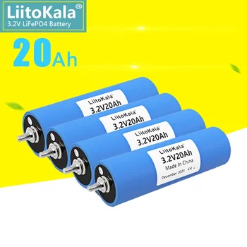 1-8PCS LiitoKala 3C 3.2V 20Ah LiFePO4 батерия слънчева енергийна система за лодки и RV количка за голф Без данъци в САЩ и ЕС