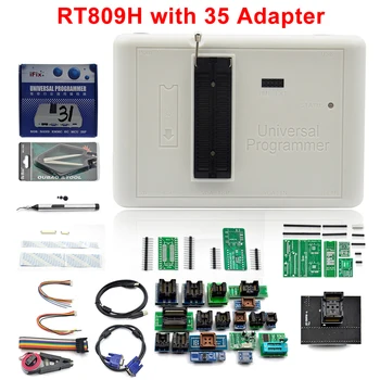Безплатна доставка Оригинален RT809H+58 адаптери EMMC-NAND FLASH Изключително бърз универсален комплект от серия програмисти +Edid кабел с кабели