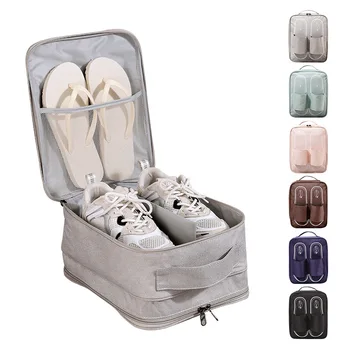 1PC-Висококачествена преносима чанта за обувки за пътуване Бельо Чанти за дрехи Организатор на обувки Чанта за съхранение Многофункционални аксесоари за пътуване