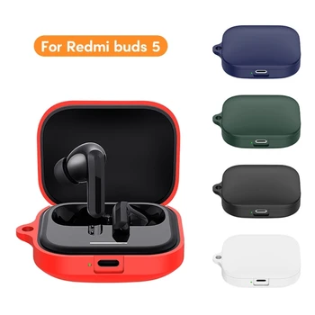Стилен защитен капак за слушалки Redmi Buds 5 Поддържайте слушалките си безопасни и сигурни с този силиконов калъф DropShipping