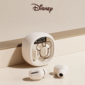 Оригинални Disney QS-HWT02 Безжични слушалки за поставяне в ушите Bluetooth 5.3 HIFI Звукови музикални слушалки Дълга издръжливост Сладки модни слушалки