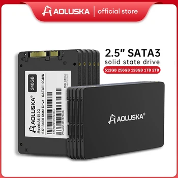 AOLUSKA 2.5 SATAIII. SSD 1TB 2TB 500GB 480GB 240GB 120GB твърдотелен диск 512GB 256GB 128GB вътрешен твърд диск за лаптоп десктоп
