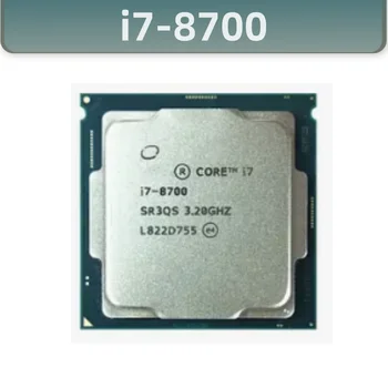 Шестядрен процесор с дванадесет нишки SR3 Core I7 8700 3.2 Ghz 12M 65W LGA 1151 Origianl 14 нанометра Desktop LGA1151 МАЛАЙСКИ