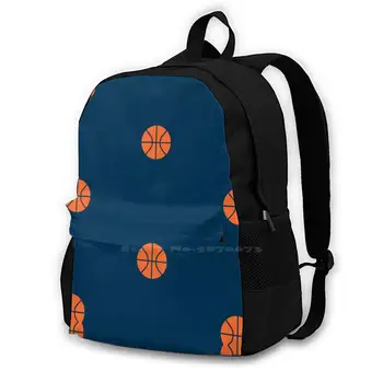 Баскетбол оранжев спорт силует чанта раница за мъже жени момичета тийнейджърката черно Krawong спортна баскетболна топка отбор фен събитие