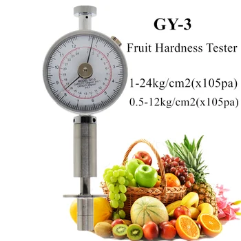 GY-3 Тестер за твърдост на плодовете Плодов пенетрометър Плодов склерометър за ябълки Круши Грозде Портокали Плодов динамичен конус Тест за твърдост