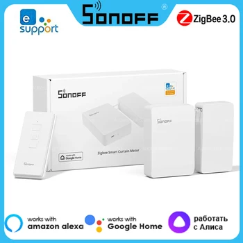 SONOFF ZB завеса Zigbee Smart завеса мотор превключвател 5V / 1A лесно инсталиране дистанционно APP гласов контрол работа с Alexa Google Home