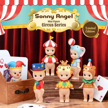 Blind Box Циркова трупа Добре дошли в цирковата серия Сони Ейнджъл играчки Познай чанта мистерия кутия кукла изненада кутия аниме фигура подарък