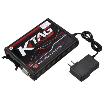 2X KTAG V7.020 V2.23 чип тунинг инструмент инструмент за програмиране комплект главна версия с неограничен токен