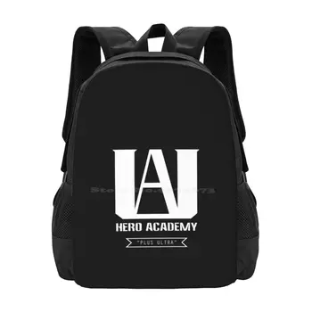 U.A. High Plus Ultra Logo-( , Boku No Hero Academia , Bnha ) Училищни чанти за тийнейджърки лаптоп пътни чанти U A Ua High Plus