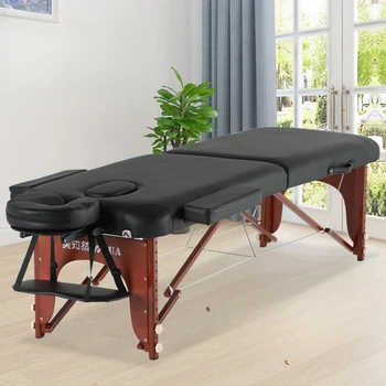 Дървено легло за масаж на лице Специалитет за красота Регулиране на месенето на масажно легло Домашен комфорт Камила Масаже Търговски мебели RR50MB