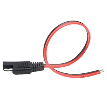 SAE женски еднокраен удължителен кабел 18AWG SAE кабели QuickDisconnect щепсел SAE слънчев удължителен кабел