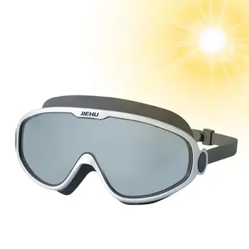 Очила за плуване за възрастни против мъгла Очила за плуване за възрастни с голяма рамка за мъже и жени Удобни очила за плуване с анти-мъгла