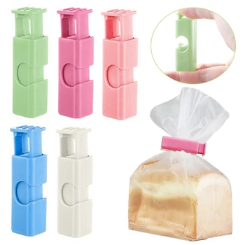Преносим запечатващ клип Чанта за консервиране на храни Клип Снакс за съхранение на уплътнител скоба Пластмасови кухненски инструменти за съхранение