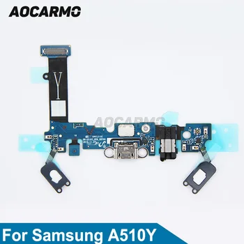 Aocarmo USB порт док зарядно зарядно устройство Flex кабел за Samsung Galaxy A510Y